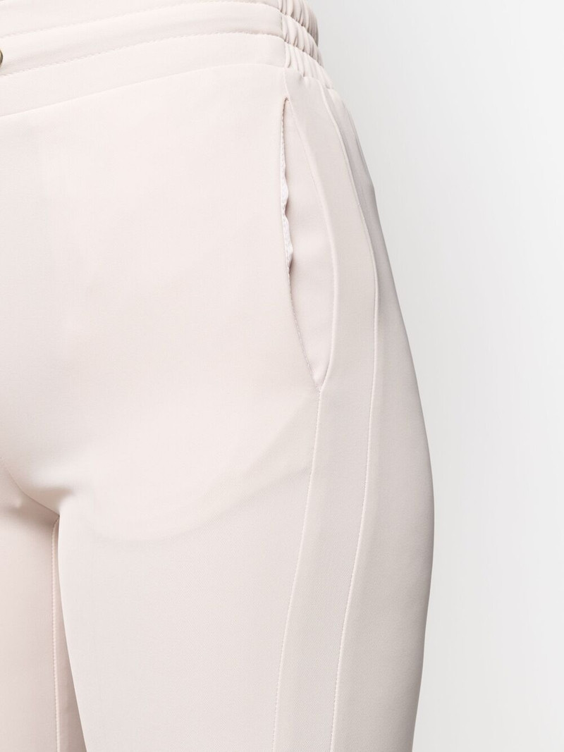 drawstring slim-fit trousers 5