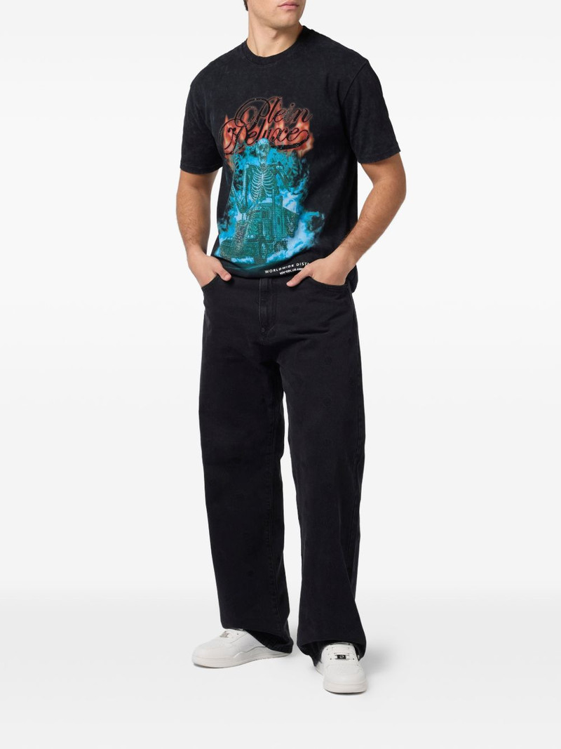 PHILIPP PLEIN round-neck graphic T-shirt outlook
