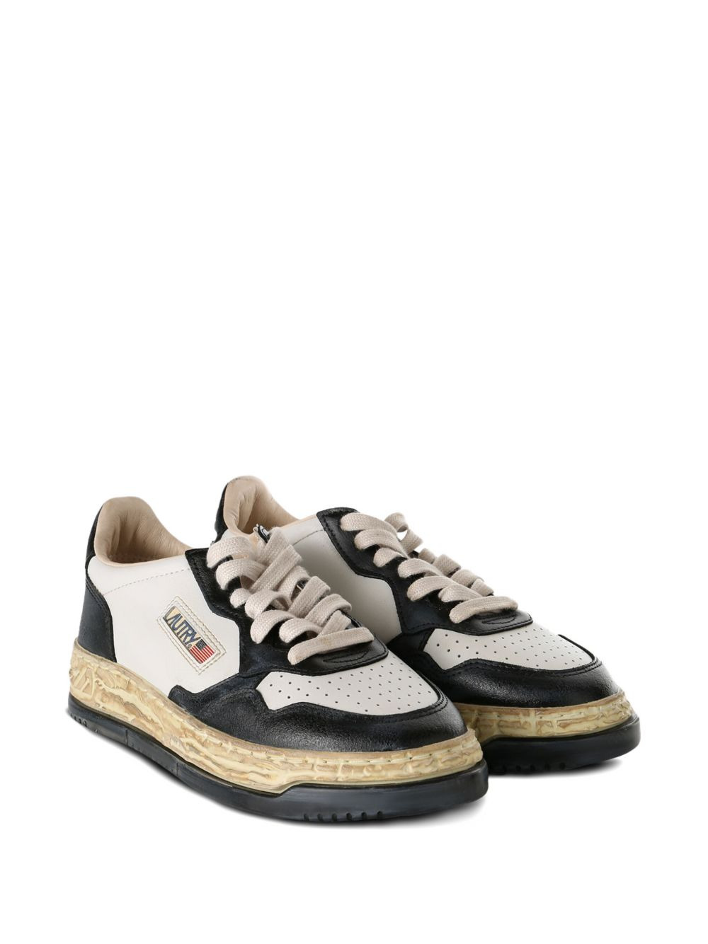 x Autry leather-panelled platform sneakers - 2