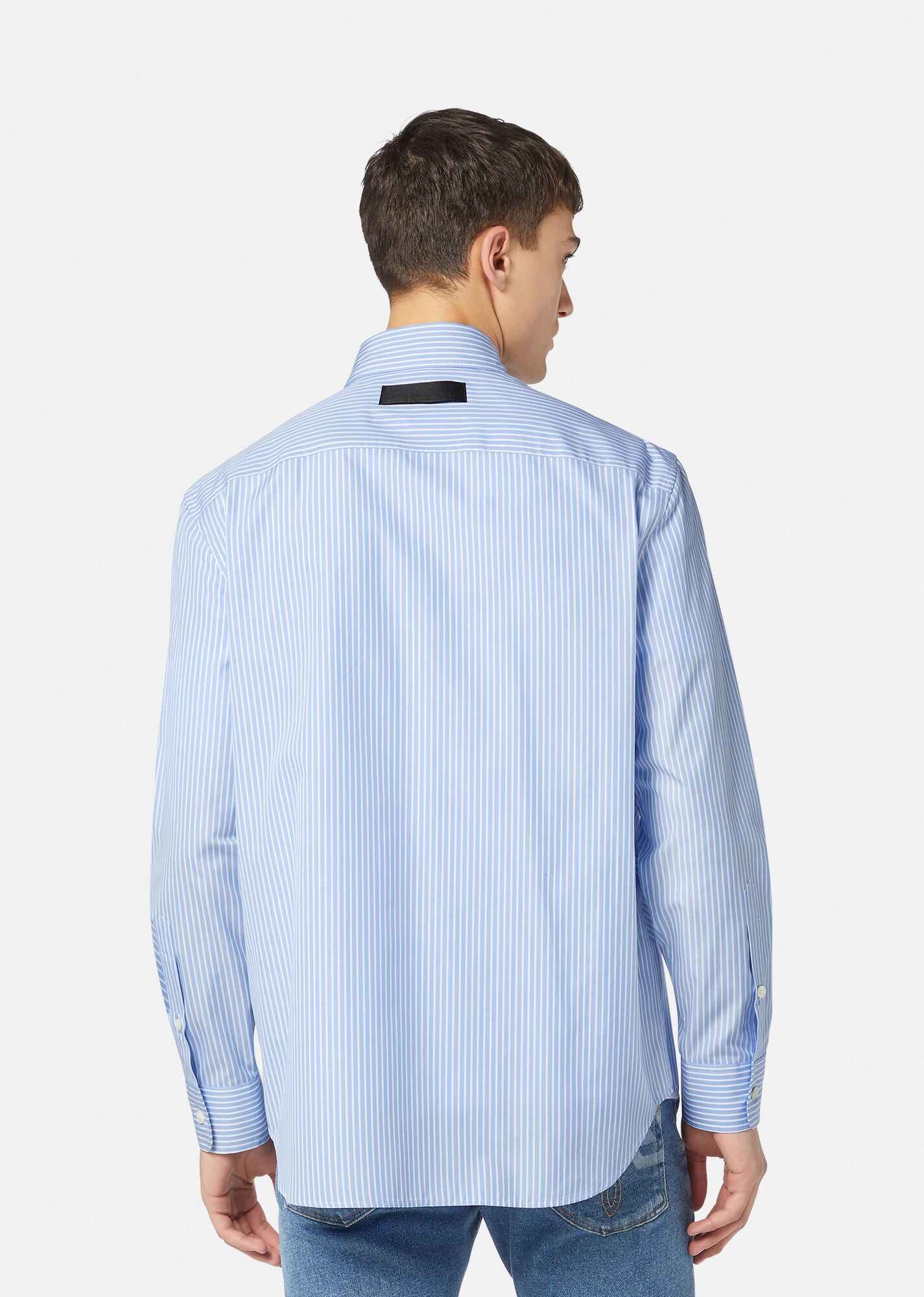 La Greca Pinstripe Shirt - 3