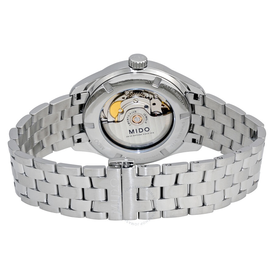 Mido - Mido Belluna II Automatic Silver Dial Men's Watch M0244071103100 - 3