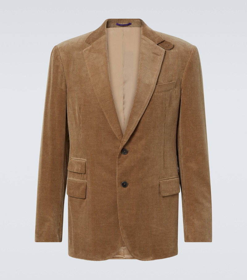 corduroy blazer - 1