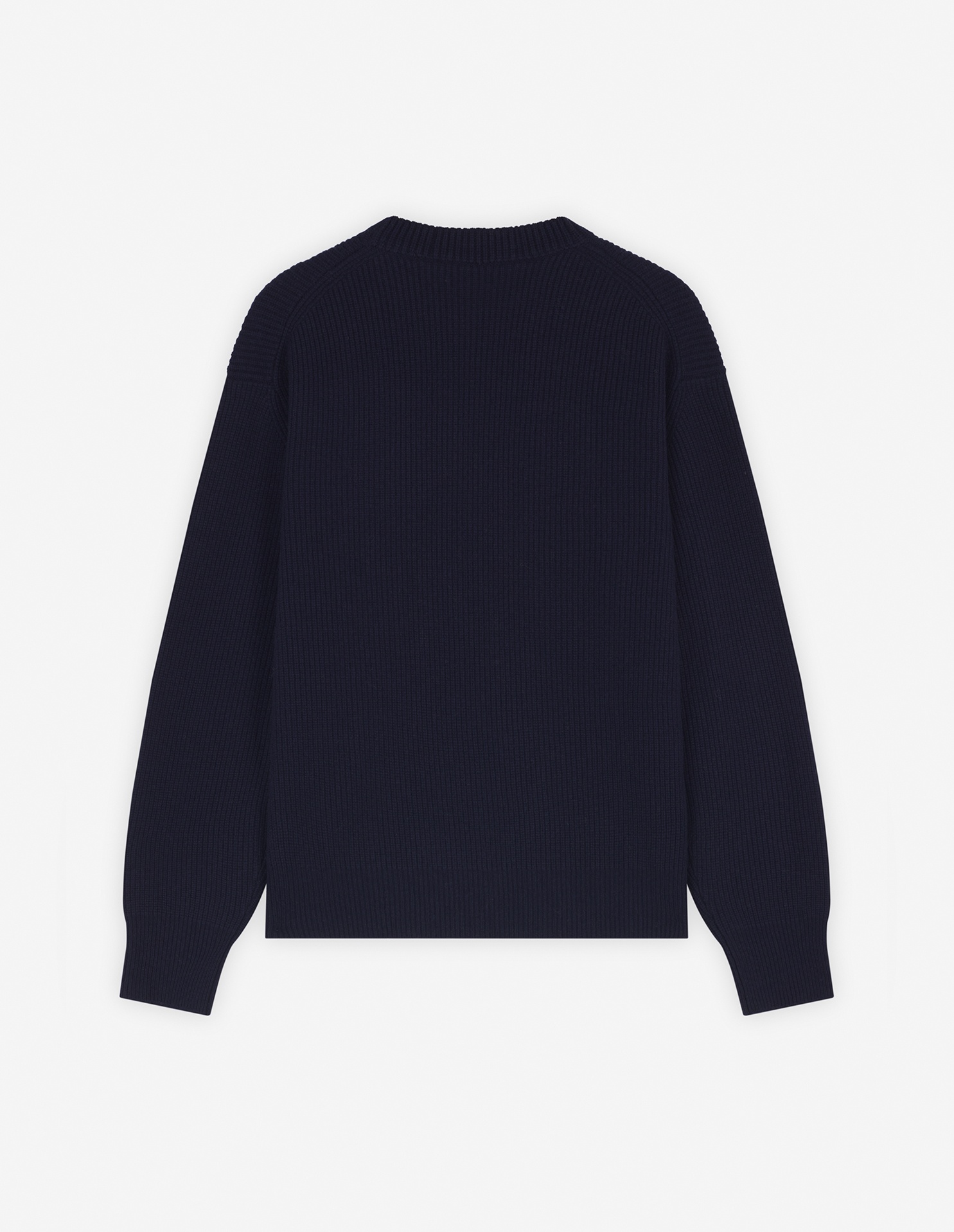 BOLD FOX HEAD PATCH COMFORT RIBBED JUMPER - 6