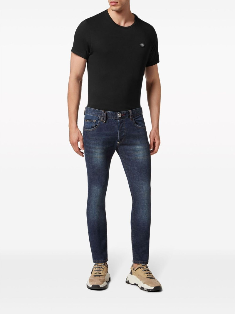 PHILIPP PLEIN mid-rise 스키니 청바지 outlook