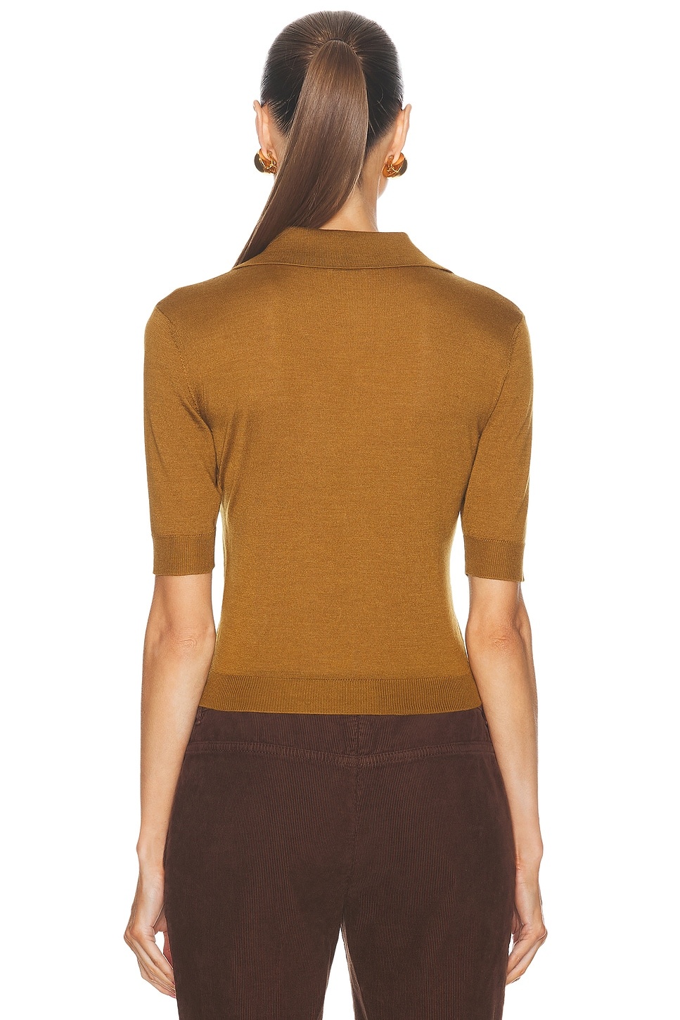Short Sleeve Polo Top - 3