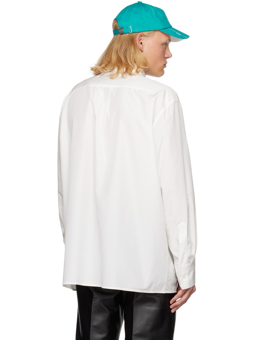 SSENSE Exclusive White Button Shirt - 3