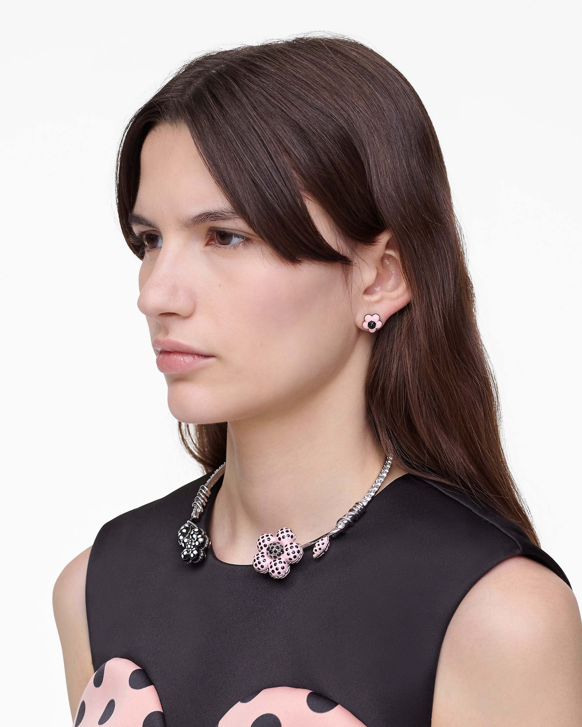 THE DOTS DAISY COLLAR NECKLACE - 5