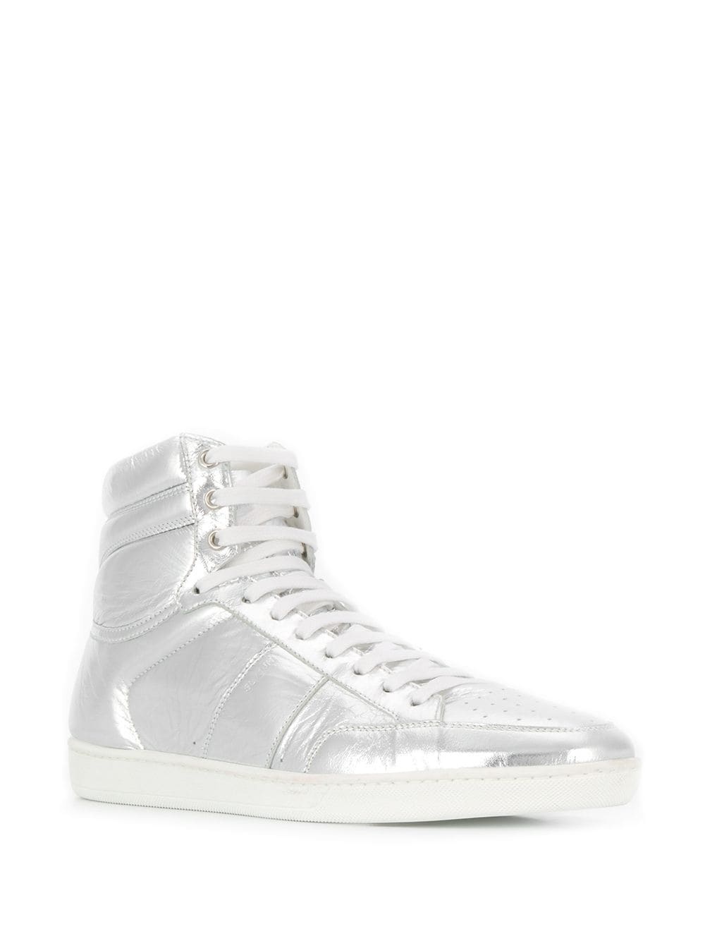 padded hi-top sneakers - 2