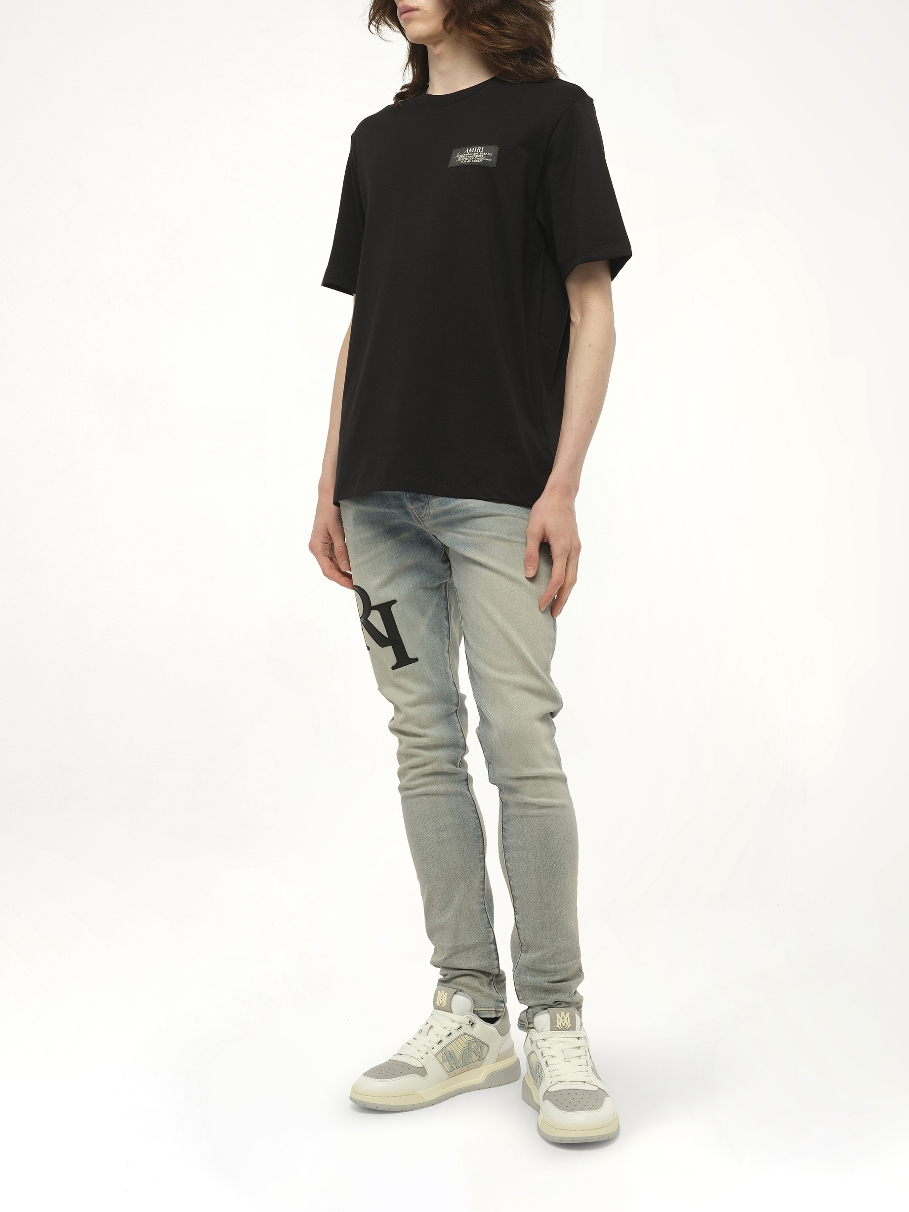 Amiri Spirit T-Shirt in Black - 4