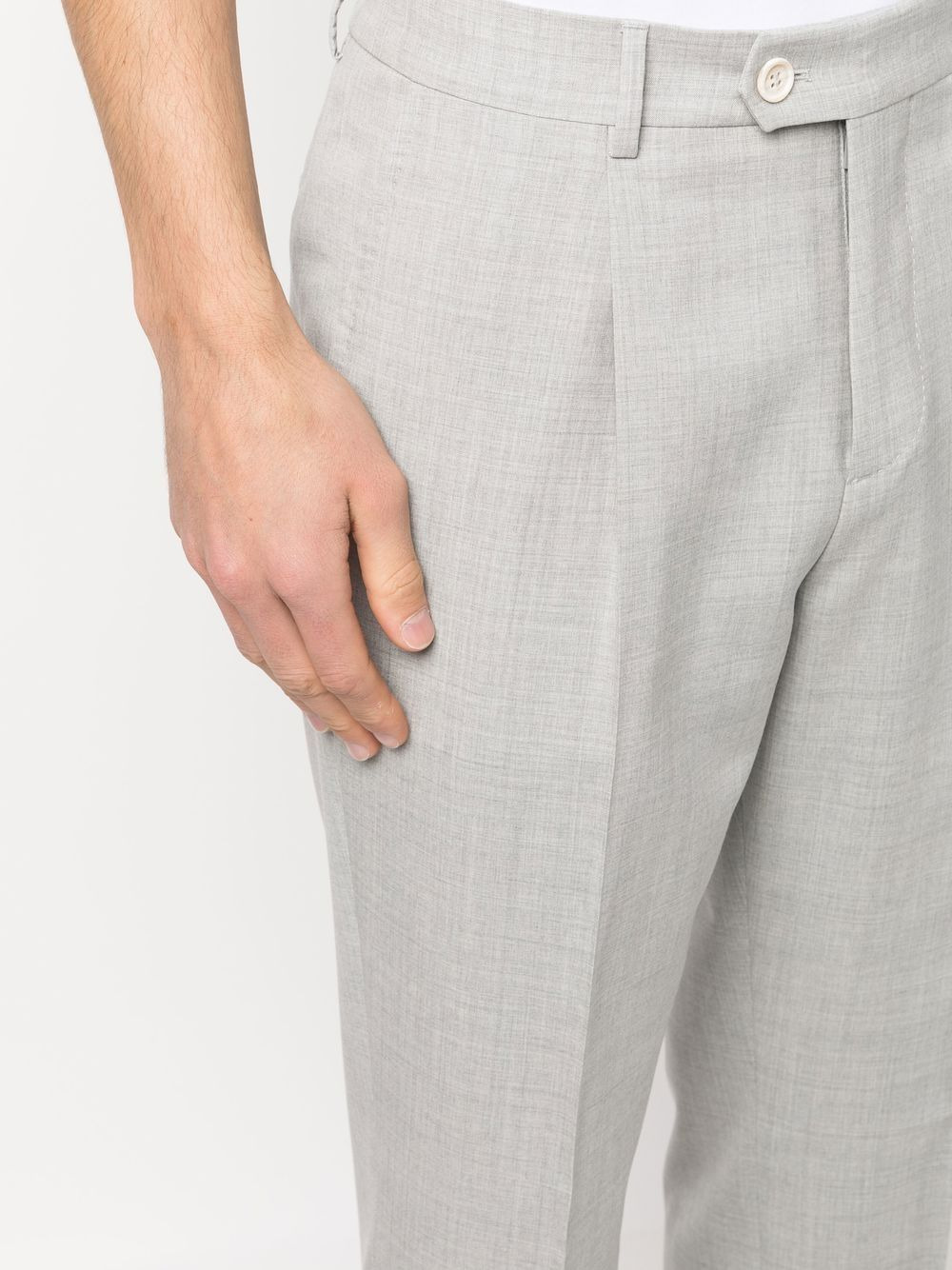 double-breasted two-piece suit - 6
