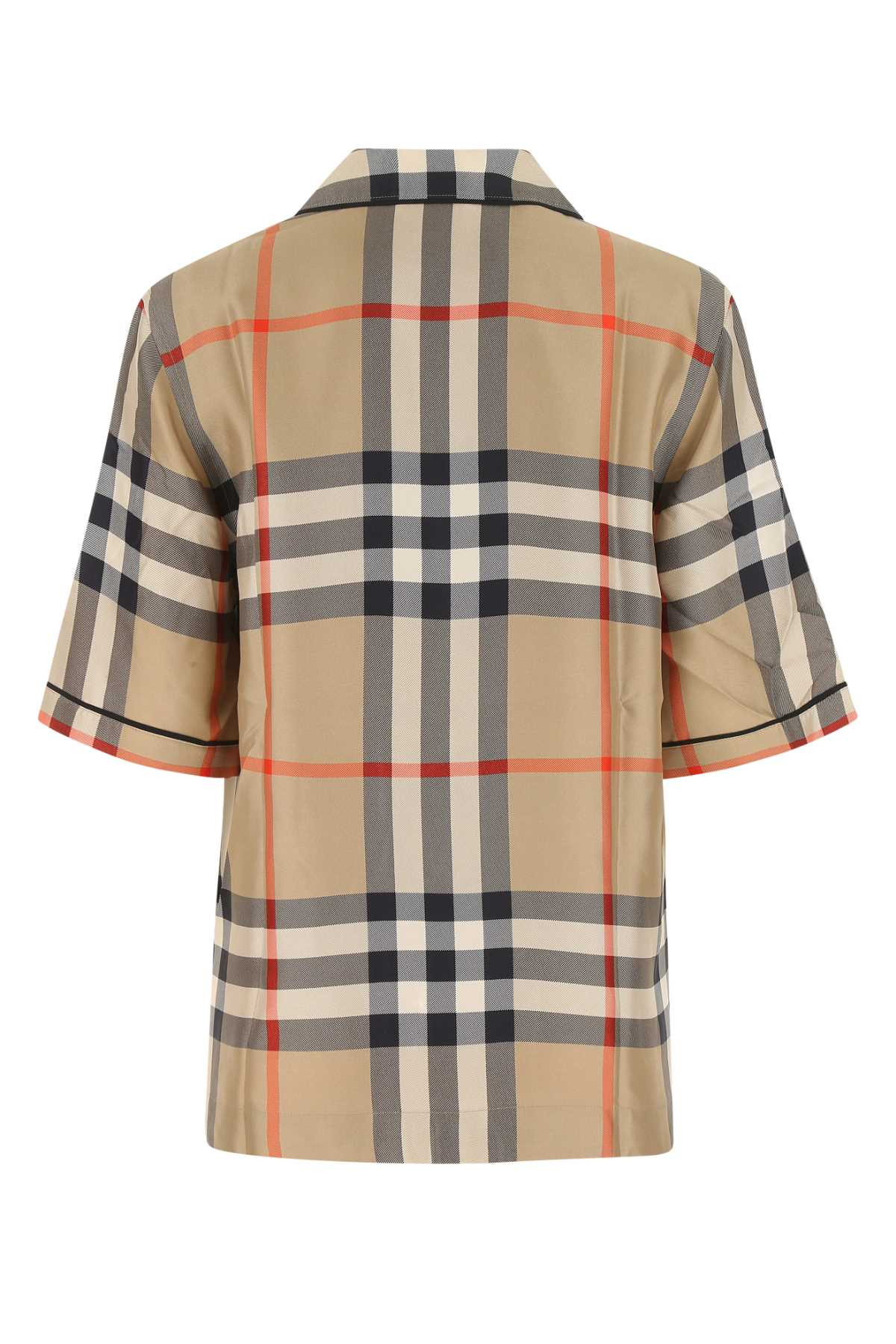 Burberry Women Printed Satin Shirt - 2