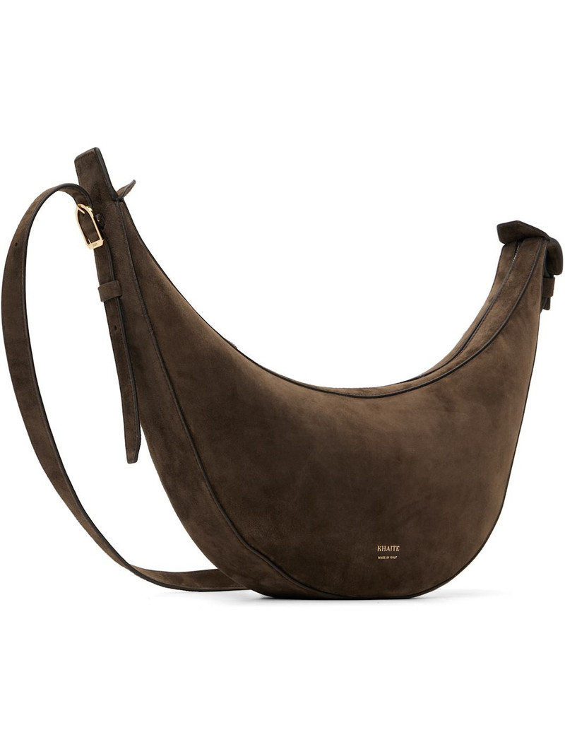 KHAITE Brown Small Augustina Crossbody Bag outlook