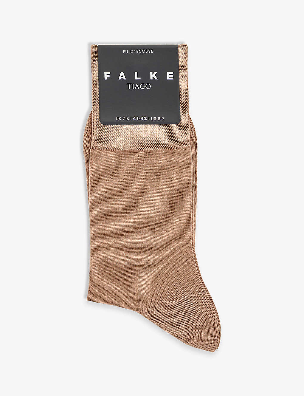 Tiago ankle-length stretch-organic-cotton-blend socks - 1