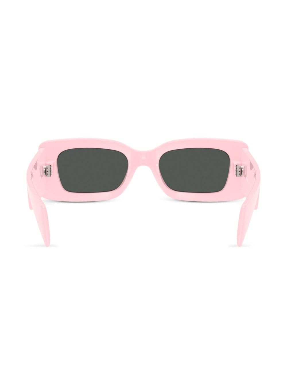 Medusa-plaque rectangular-frame sunglasses - 4