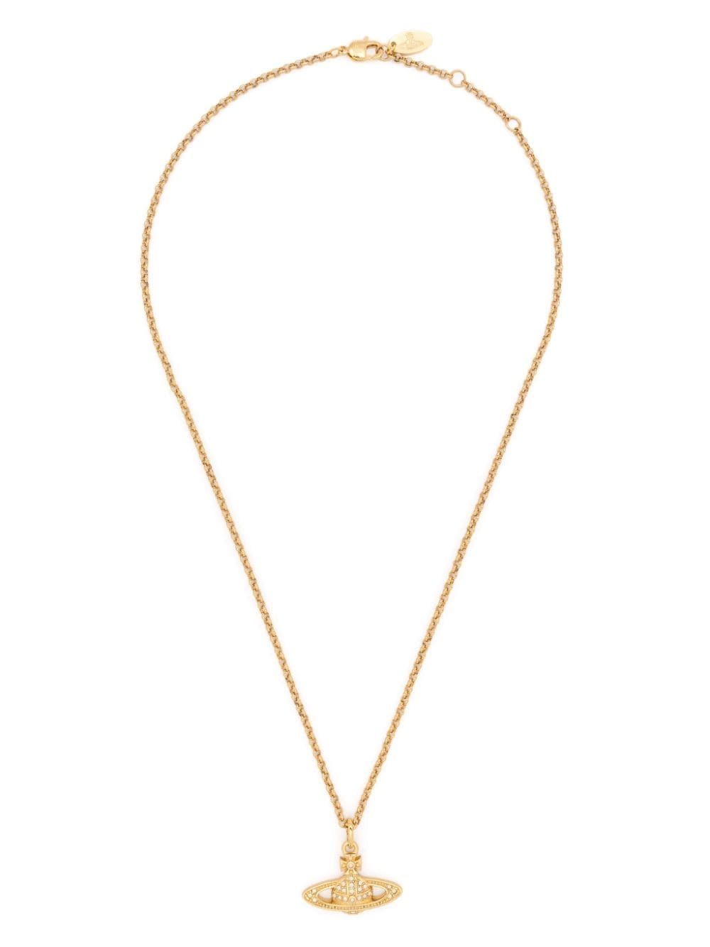 Vivienne Westwood mini Bas Relief Pendant necklace | REVERSIBLE