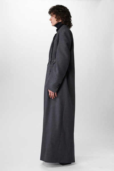 Ann Demeulemeester Silas Long High Comfort Coat Brushed Wool outlook
