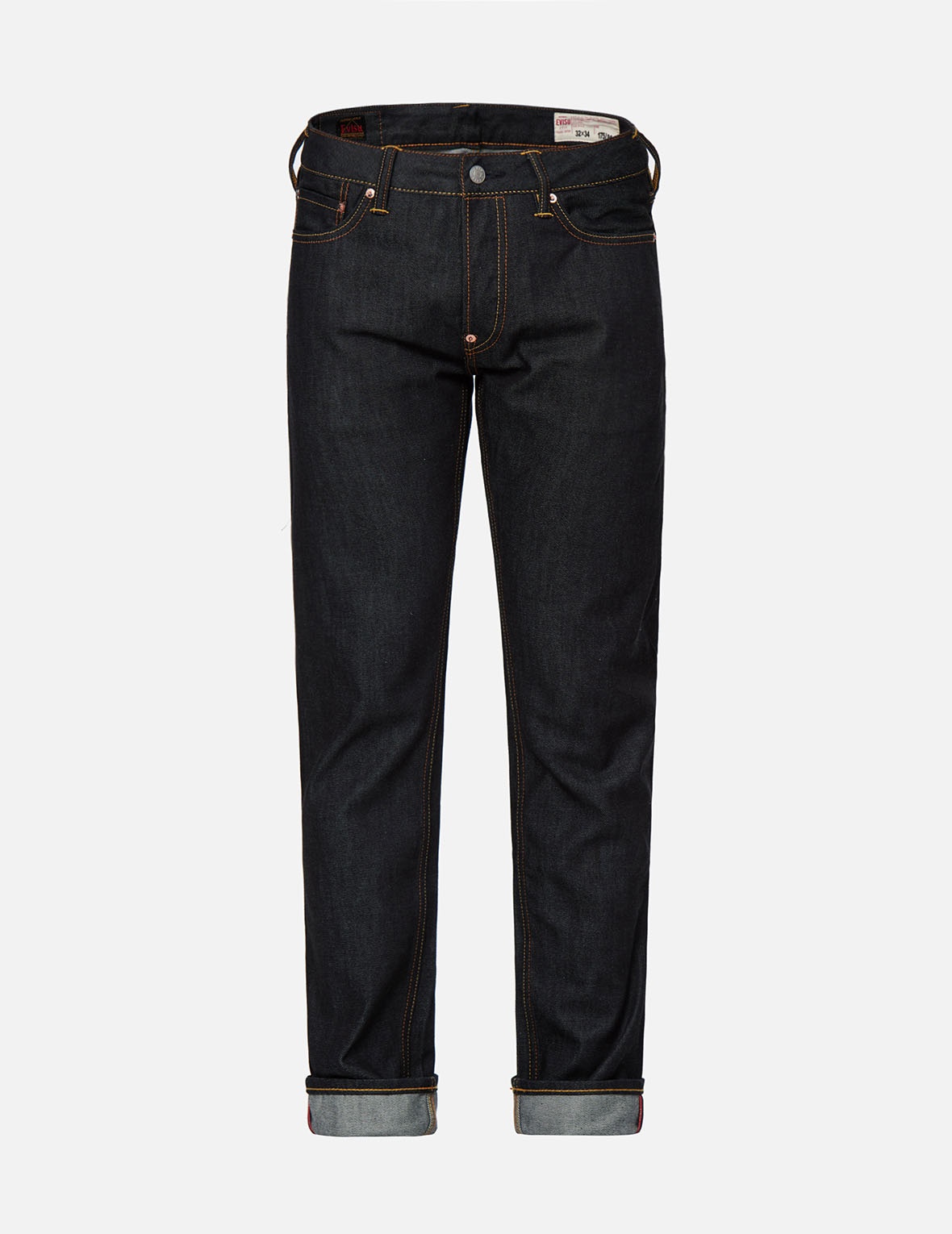 ECRU BRUSHSTROKE DAICOCK SLIM STRAIGHT FIT JEANS #2010 - 2