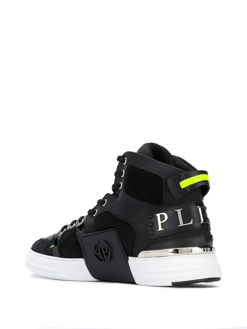 Skull hi-top sneakers - 3