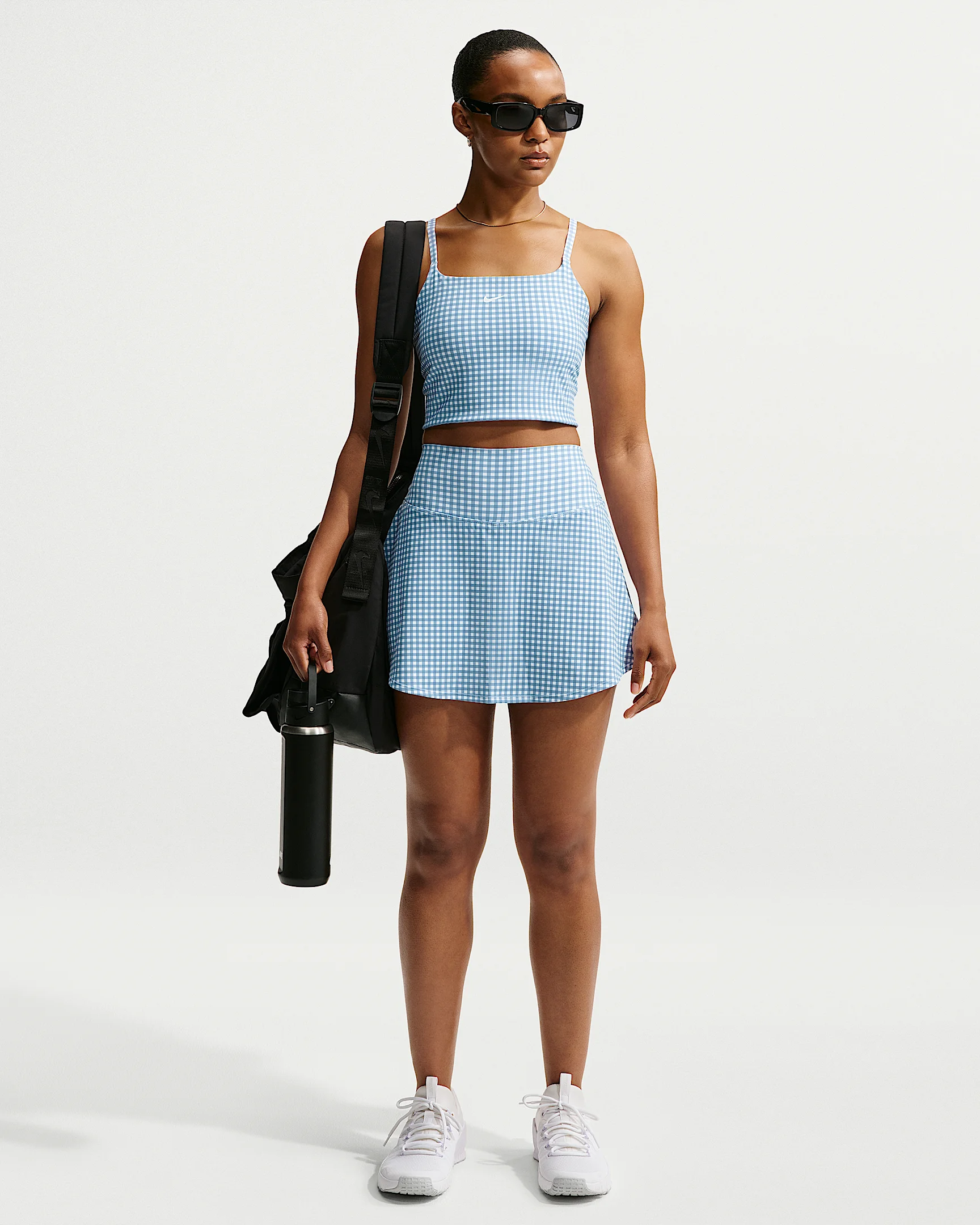 Nike One Women's Dri-FIT High-Waisted 2-in-1 Skort - 1