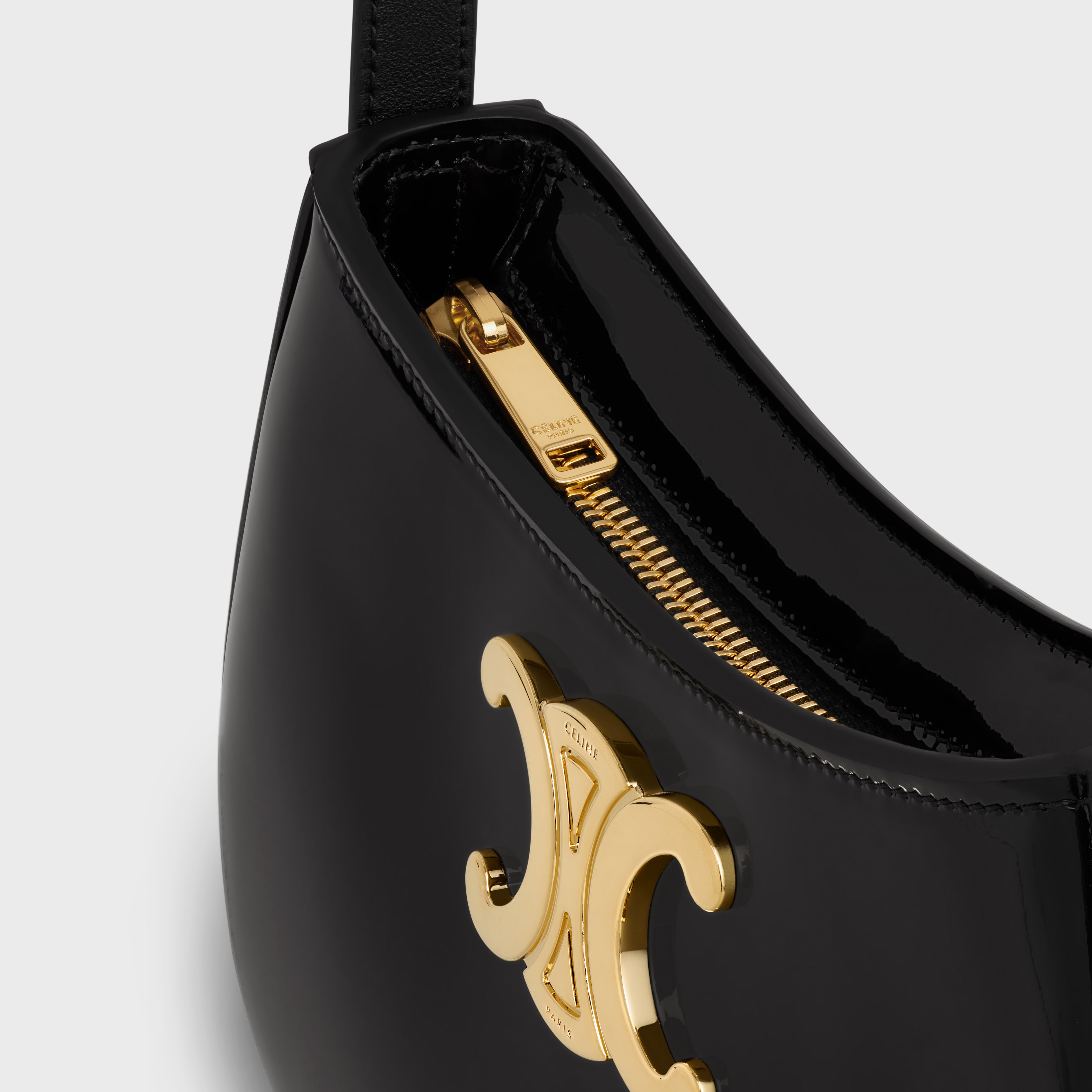 MEDIUM TILLY BAG in PATENT CALFSKIN - 5