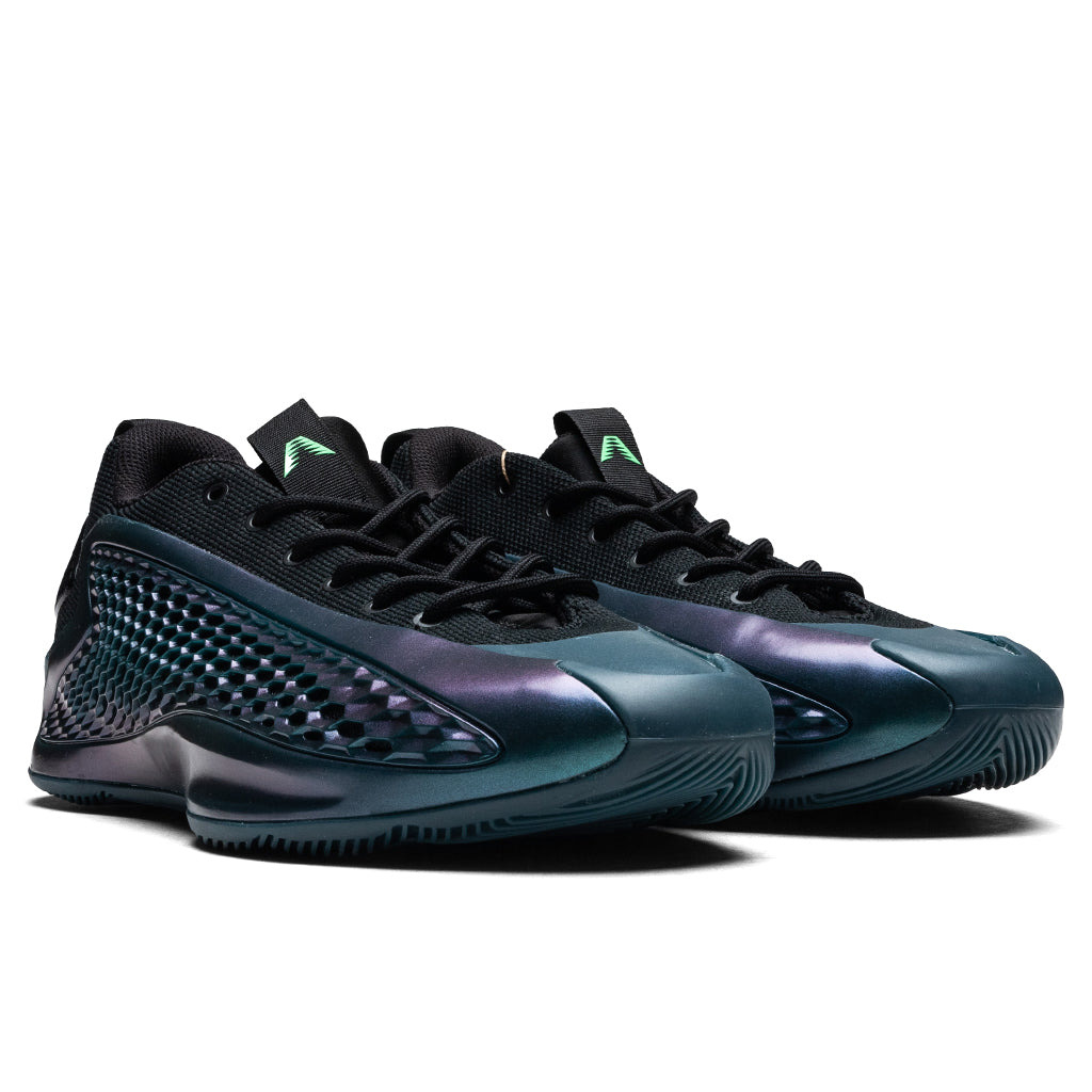 ANTHONY EDWARDS 1 LOW - ARCTIC NIGHT/CORE BLACK/SCREAMING GREEN - 2