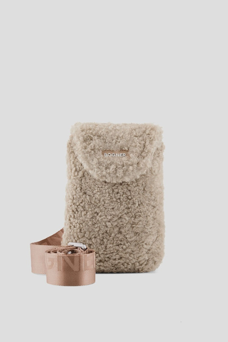 Valmorel Dinah Smartphone pouch in Beige 1