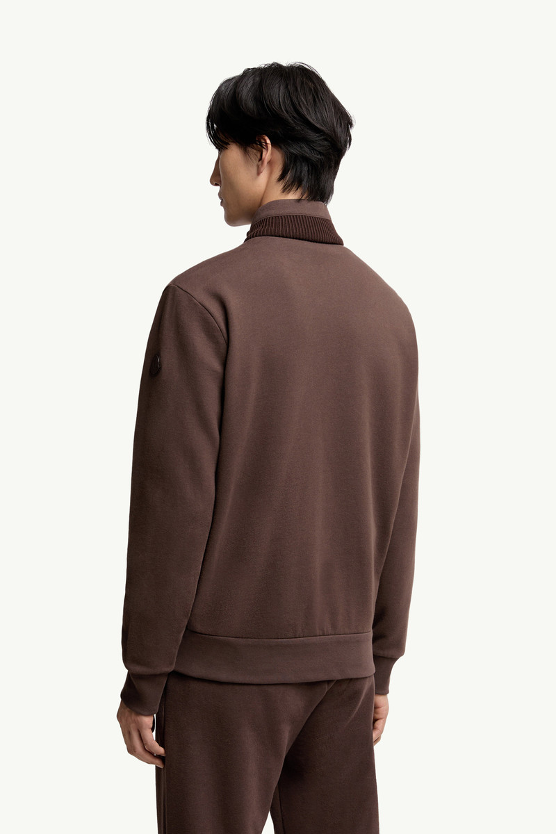 Cotton & Cashmere Zip-Up Sweatshirt 5