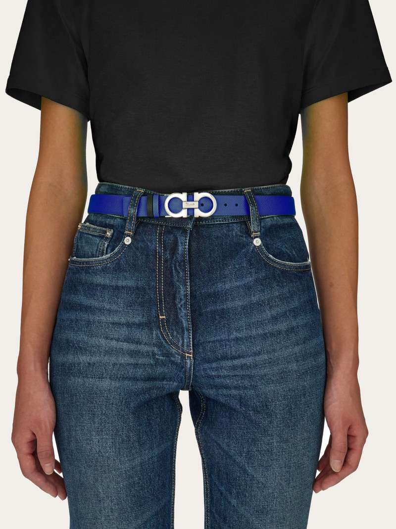 Reversible and adjustable Gancini belt 4