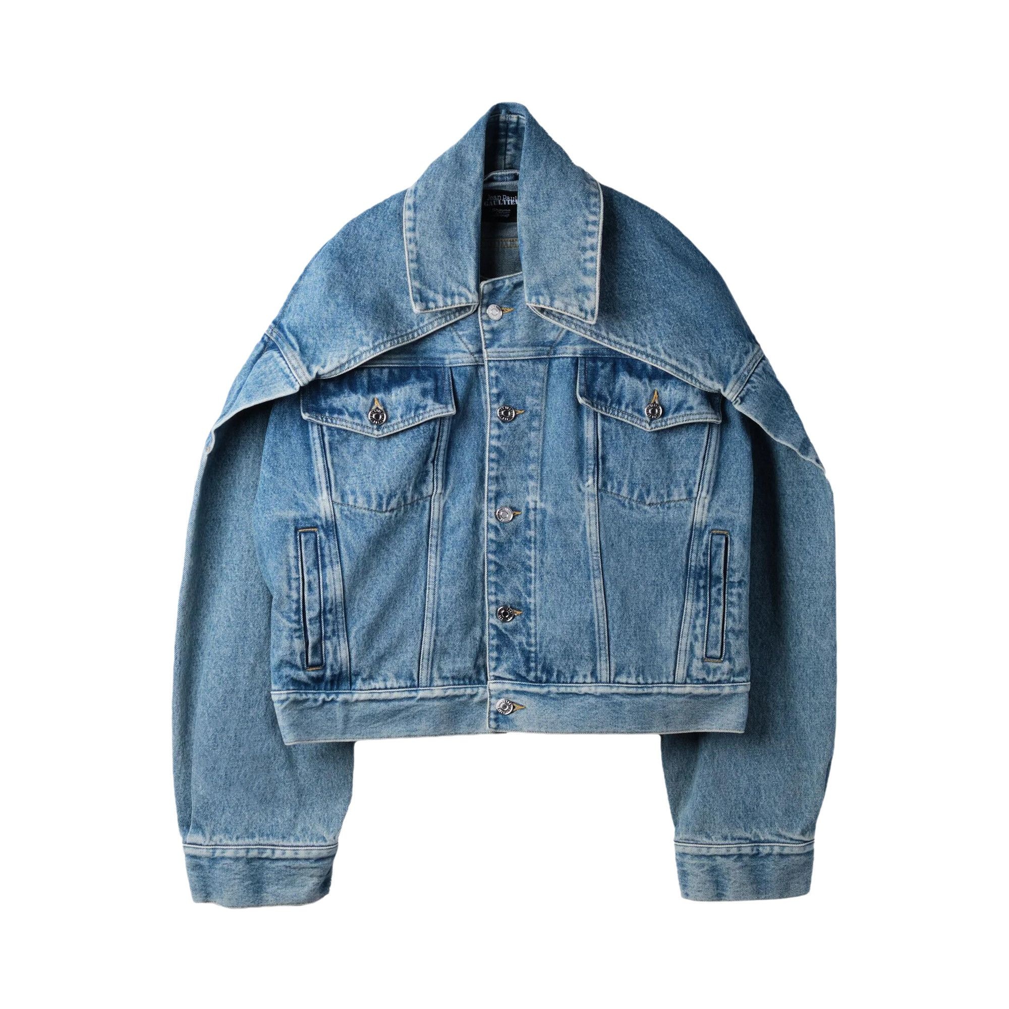 Jean Paul Gaultier Denim Jacket 'Lightblue' - 1