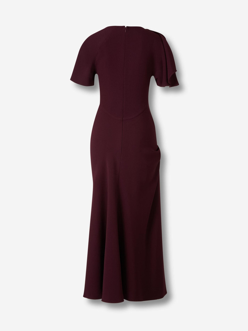 Victoria Beckham ASYMMETRICAL MIDI DRESS outlook