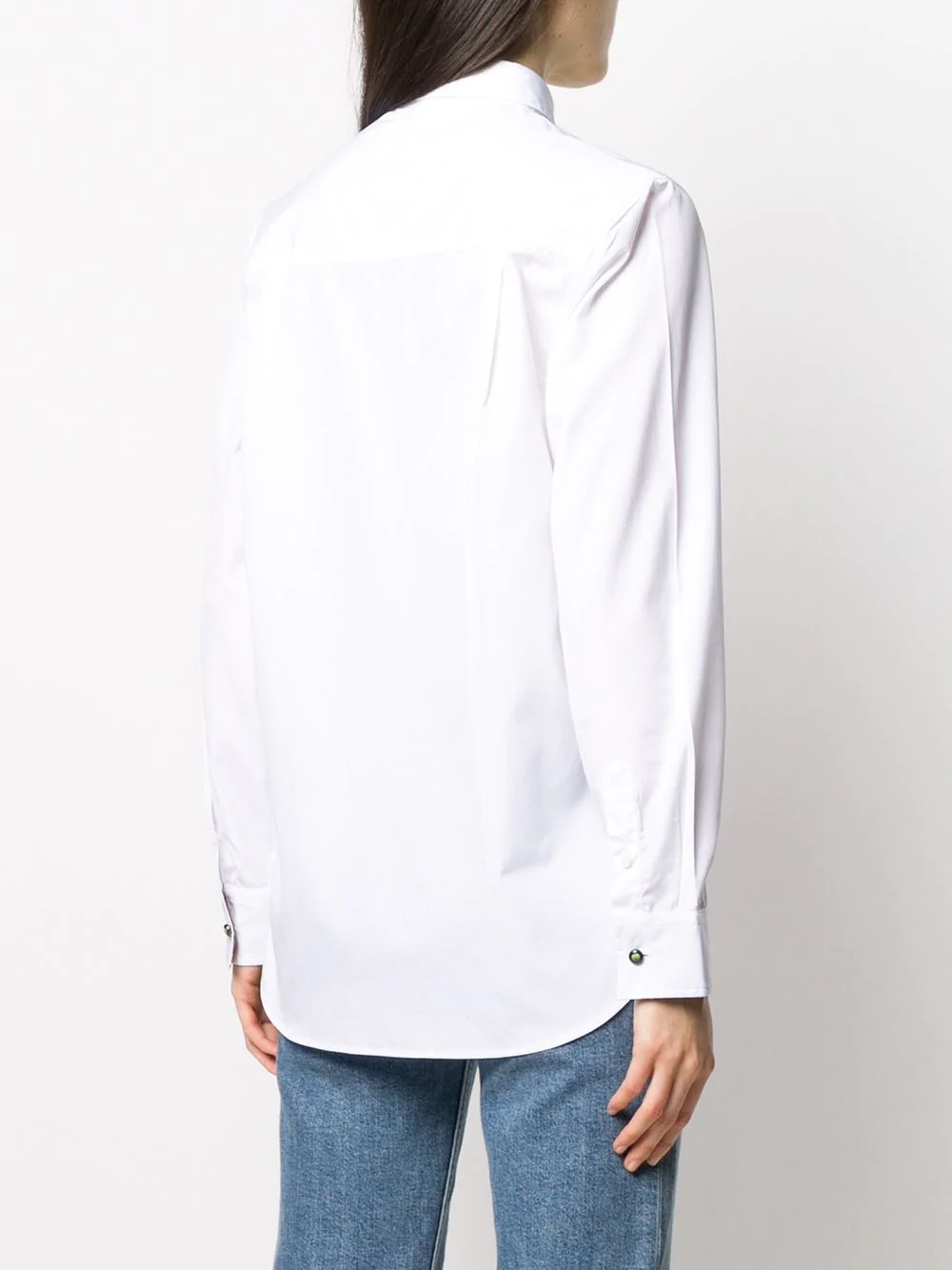 long-sleeved cotton shirt - 4