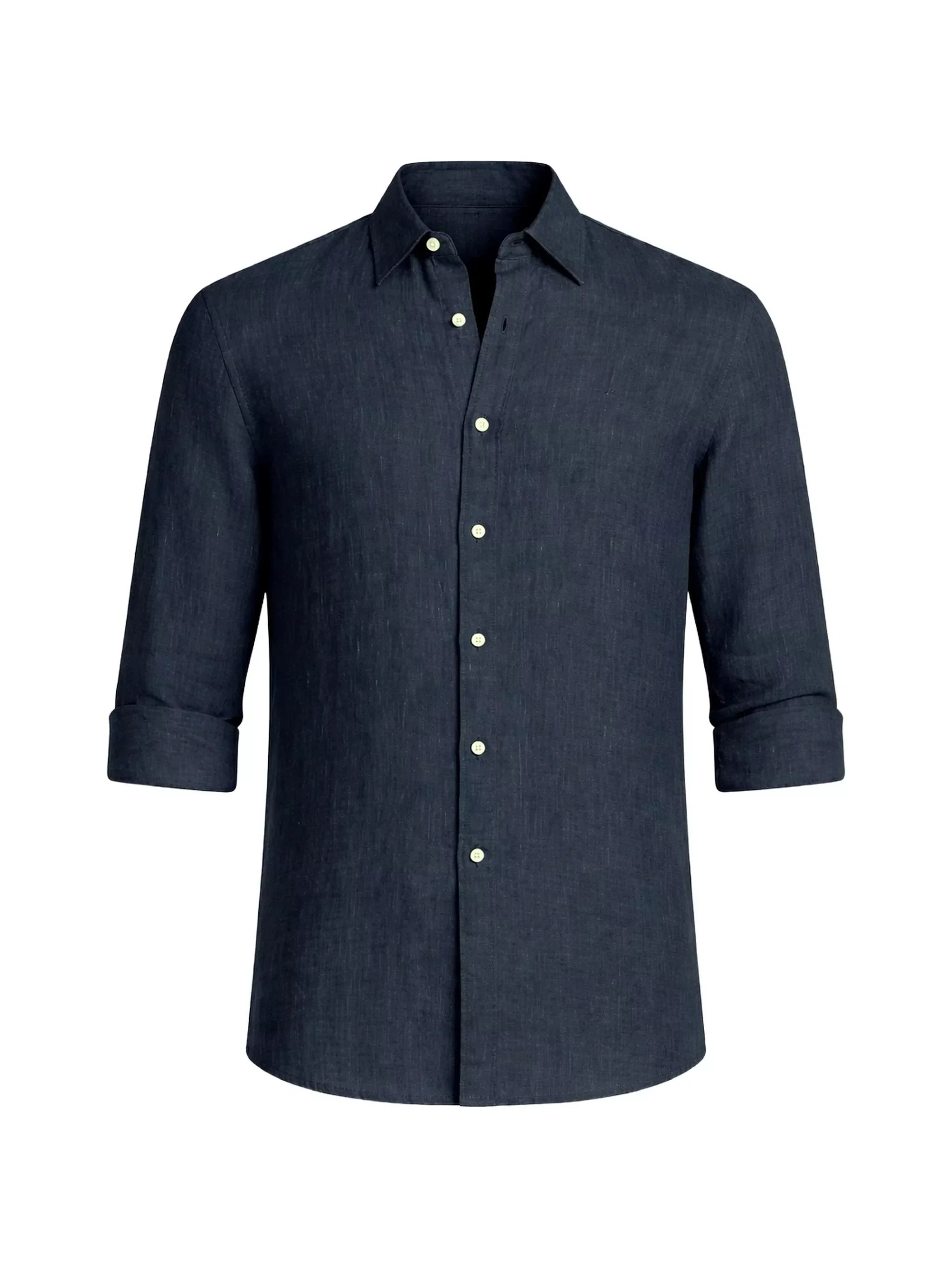 Classic Fit Linen Shirt - 1