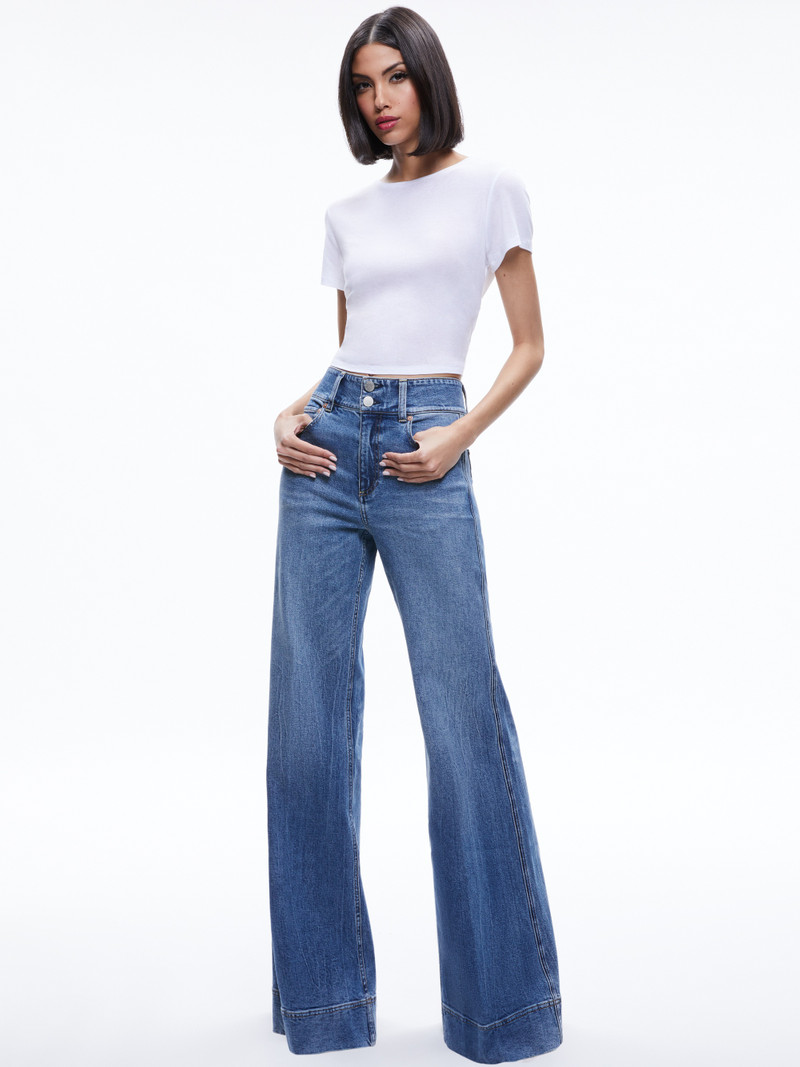 MISSA HIGH RISE WIDE LEG JEAN 6