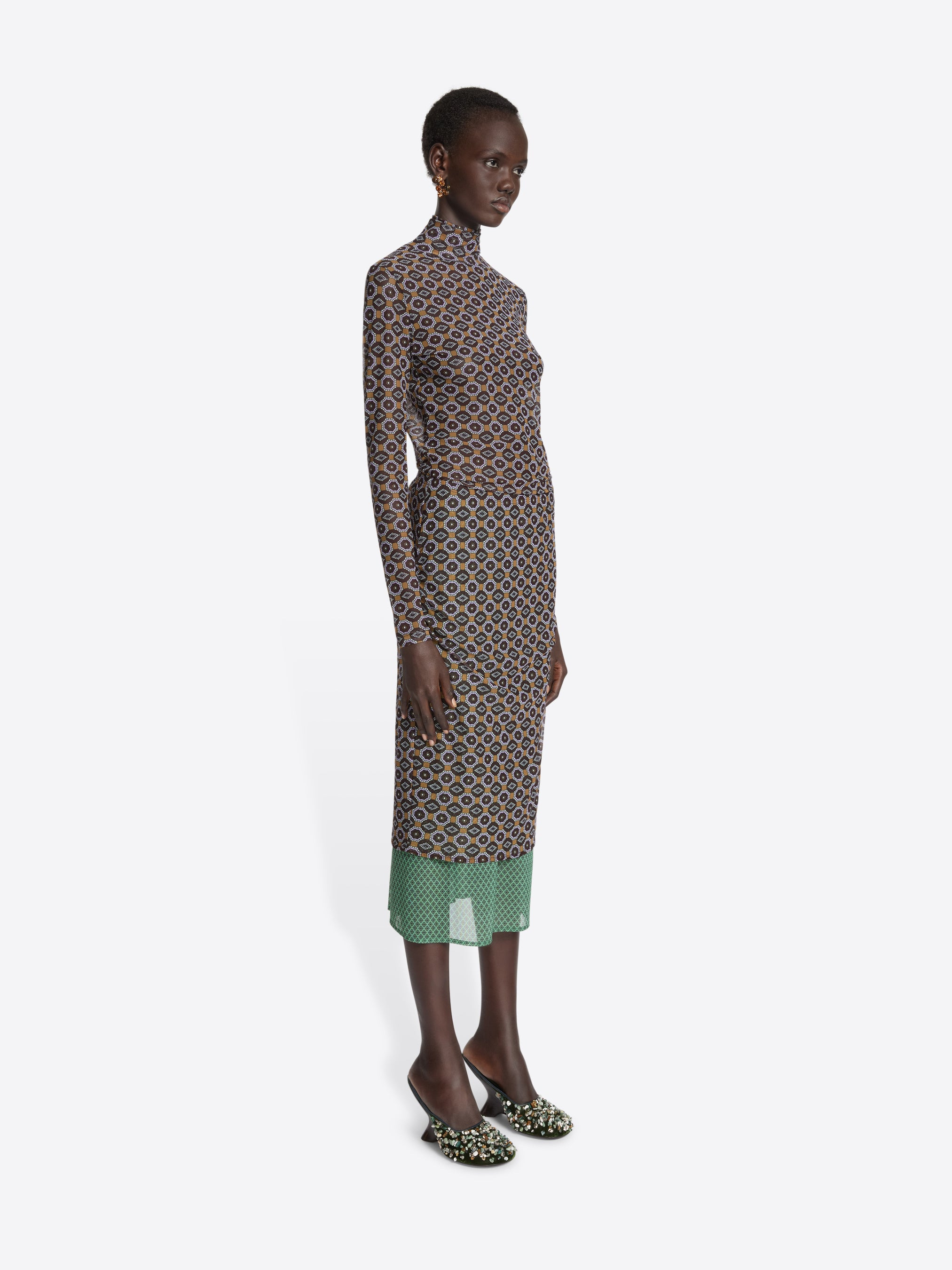 DOUBLE LAYERED SKIRT - 3
