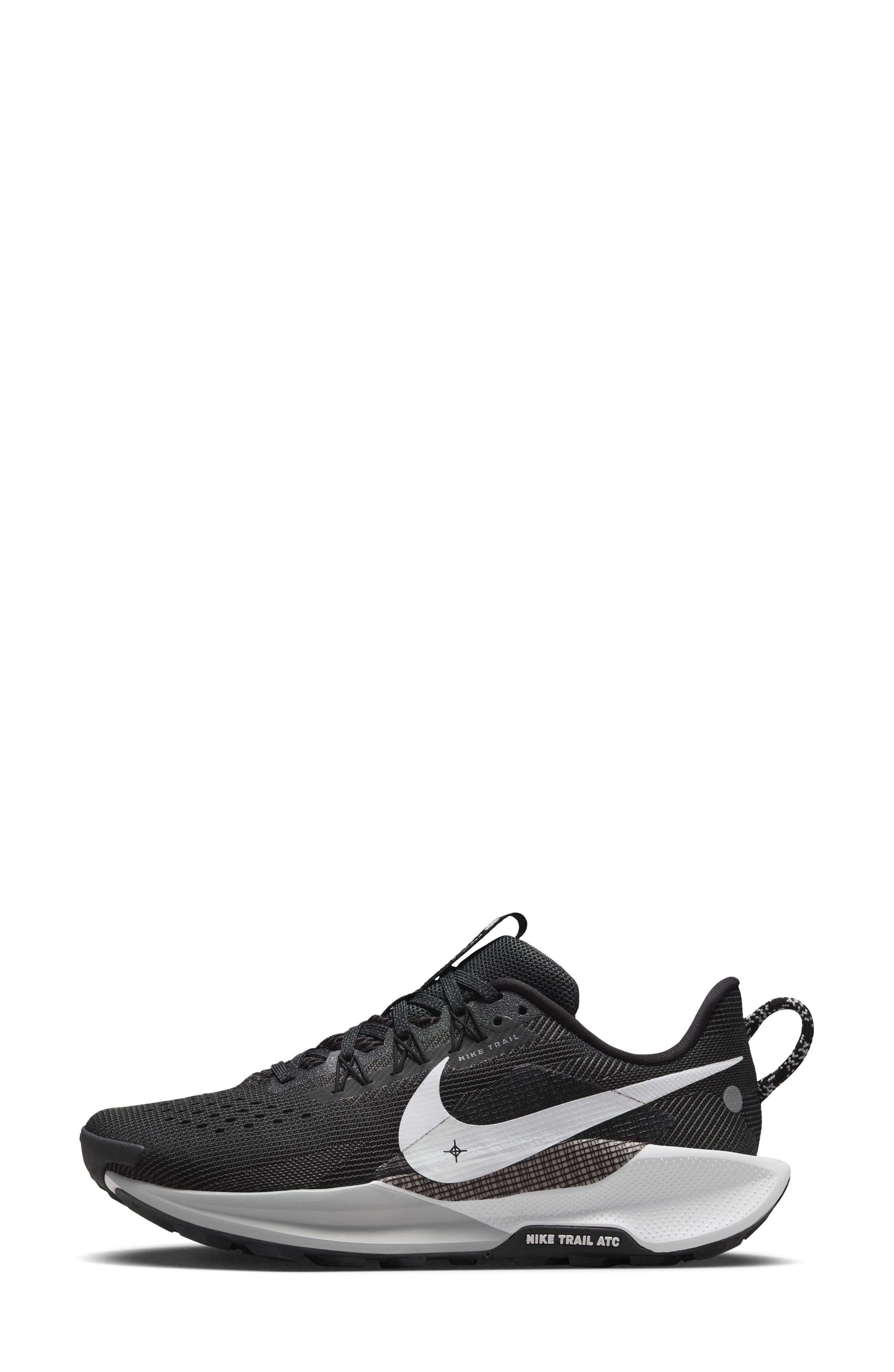 Nike ReactX Pegasus 5 Trail Running Shoe in Black/Anthracite/Grey/White at Nordstrom - 2