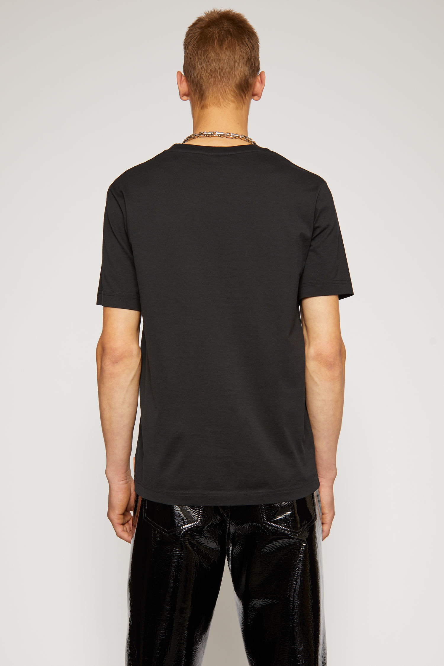 Slim fit t-shirt black - 3