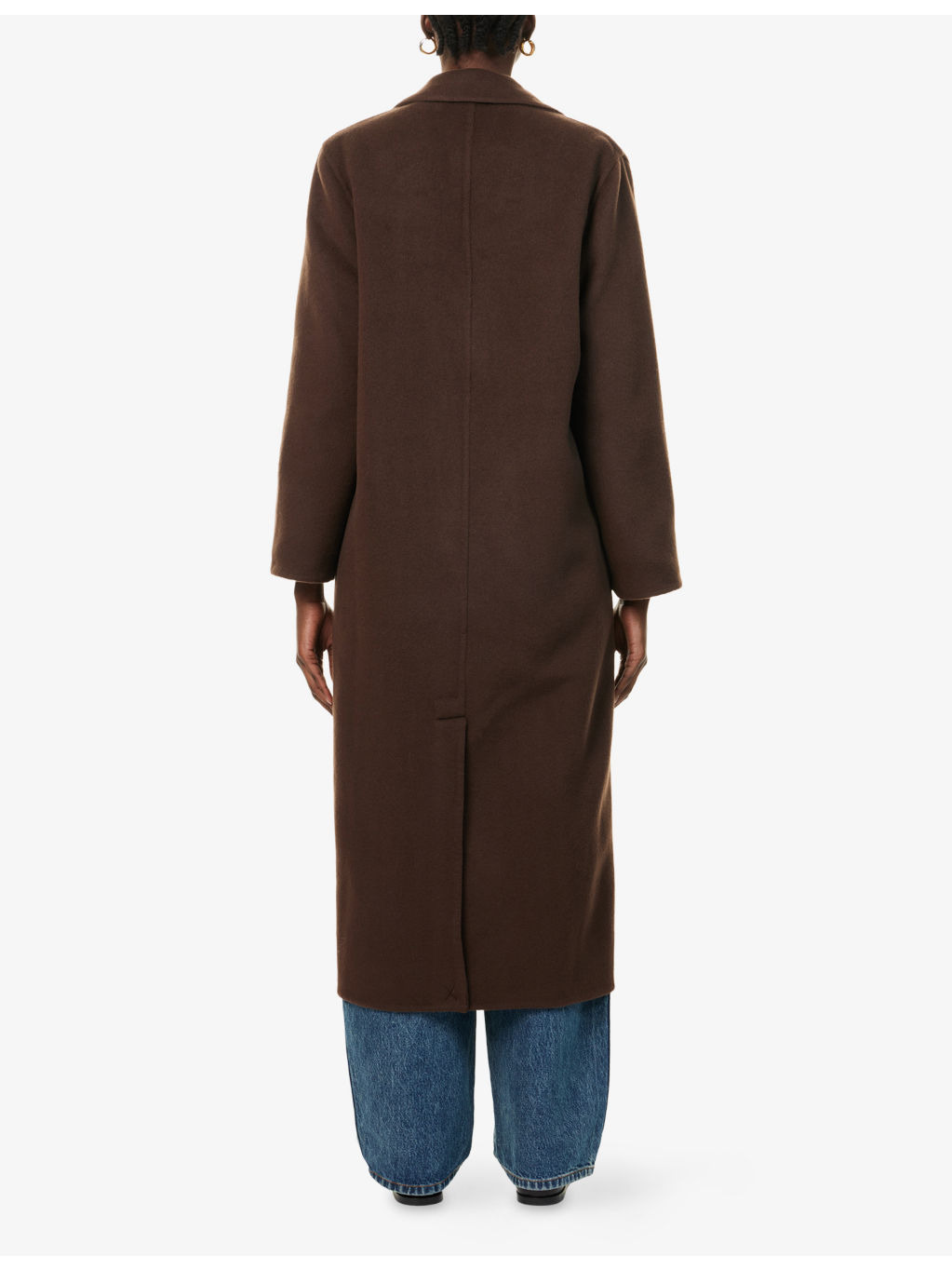 Olivia Notch-Lapels Wool-Blend Coat - 4