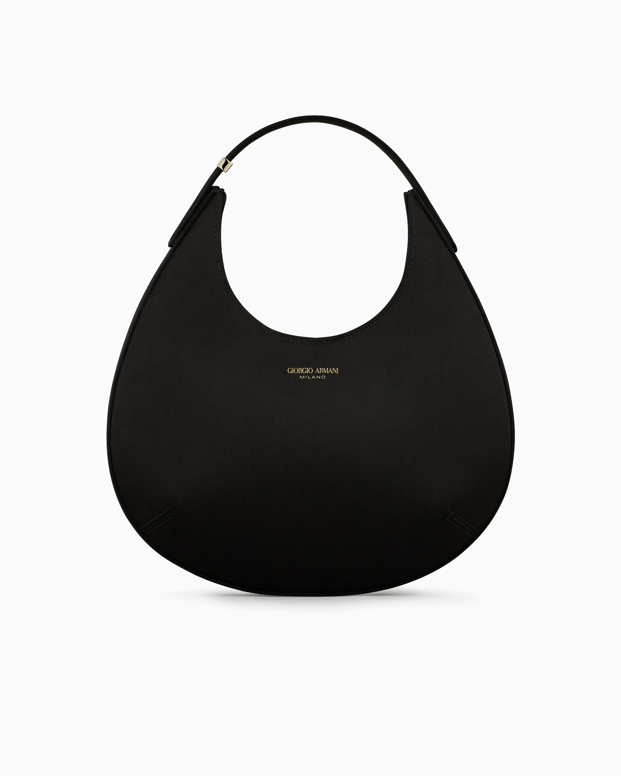 MINI SATIN LA PRIMA HOBO BAG - 1