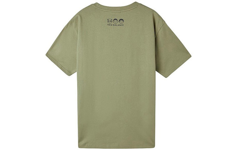 New Balance New Balance x Noritake Unisex Logo Round-neck Green AMT02377-OV outlook