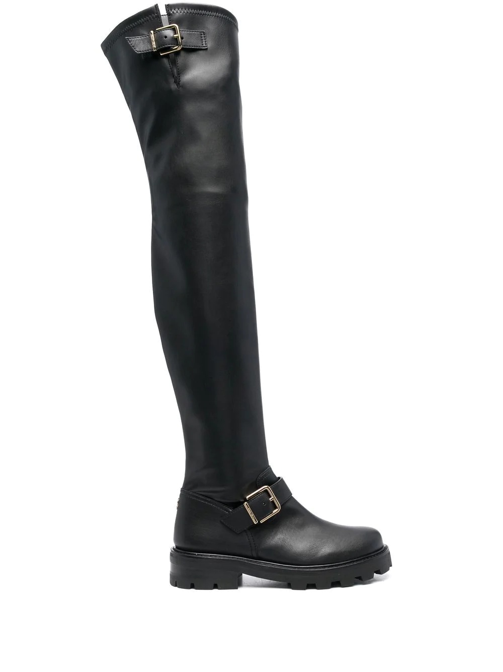 Biker ll knee-high boots - 1