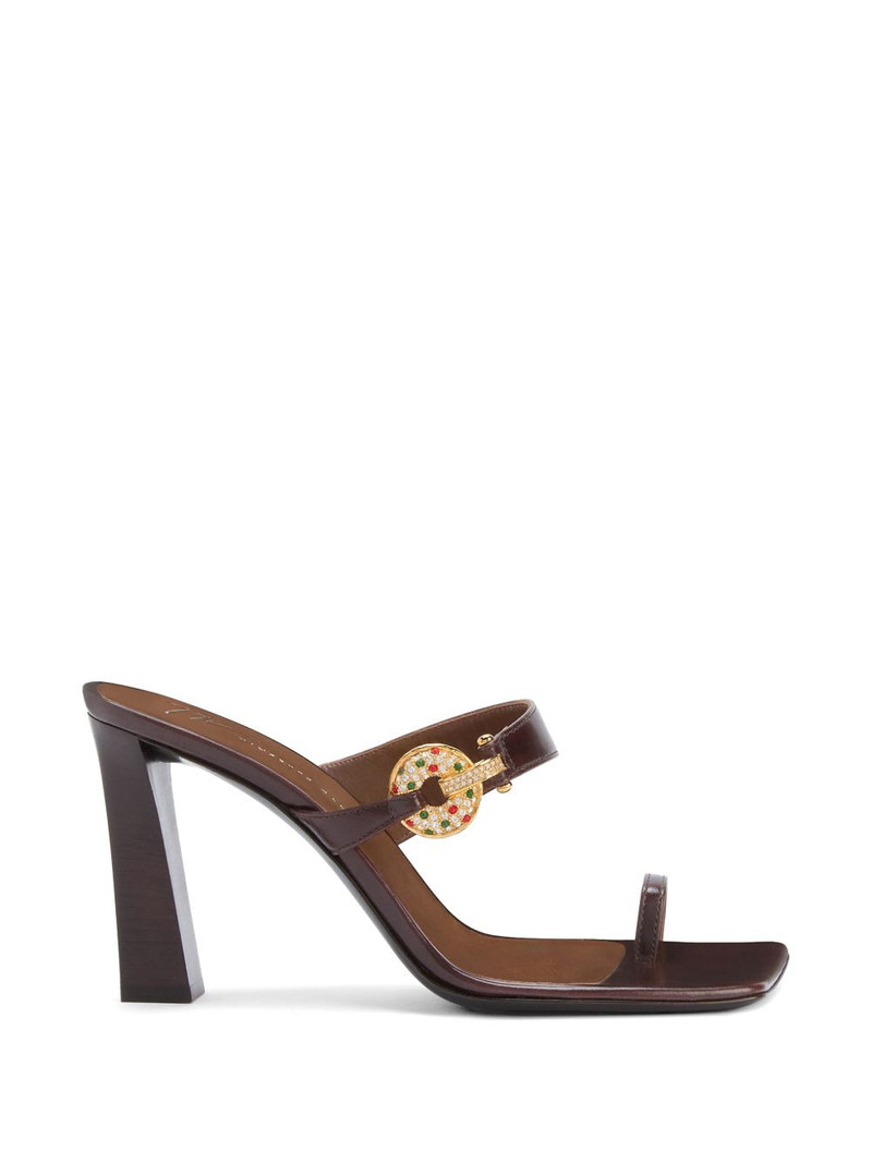 Jaylen leather thong sandals 1