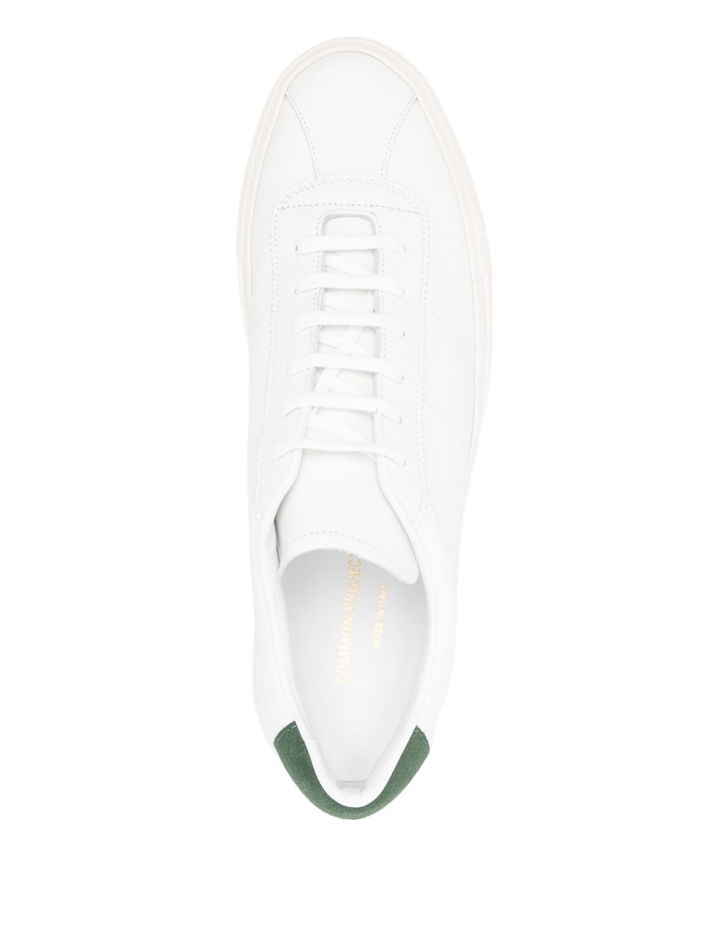 leather sneakers - 4