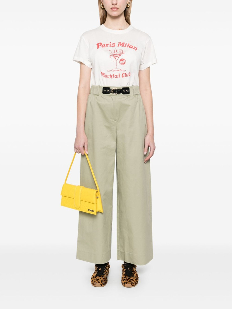 maje graphic-print T-shirt outlook
