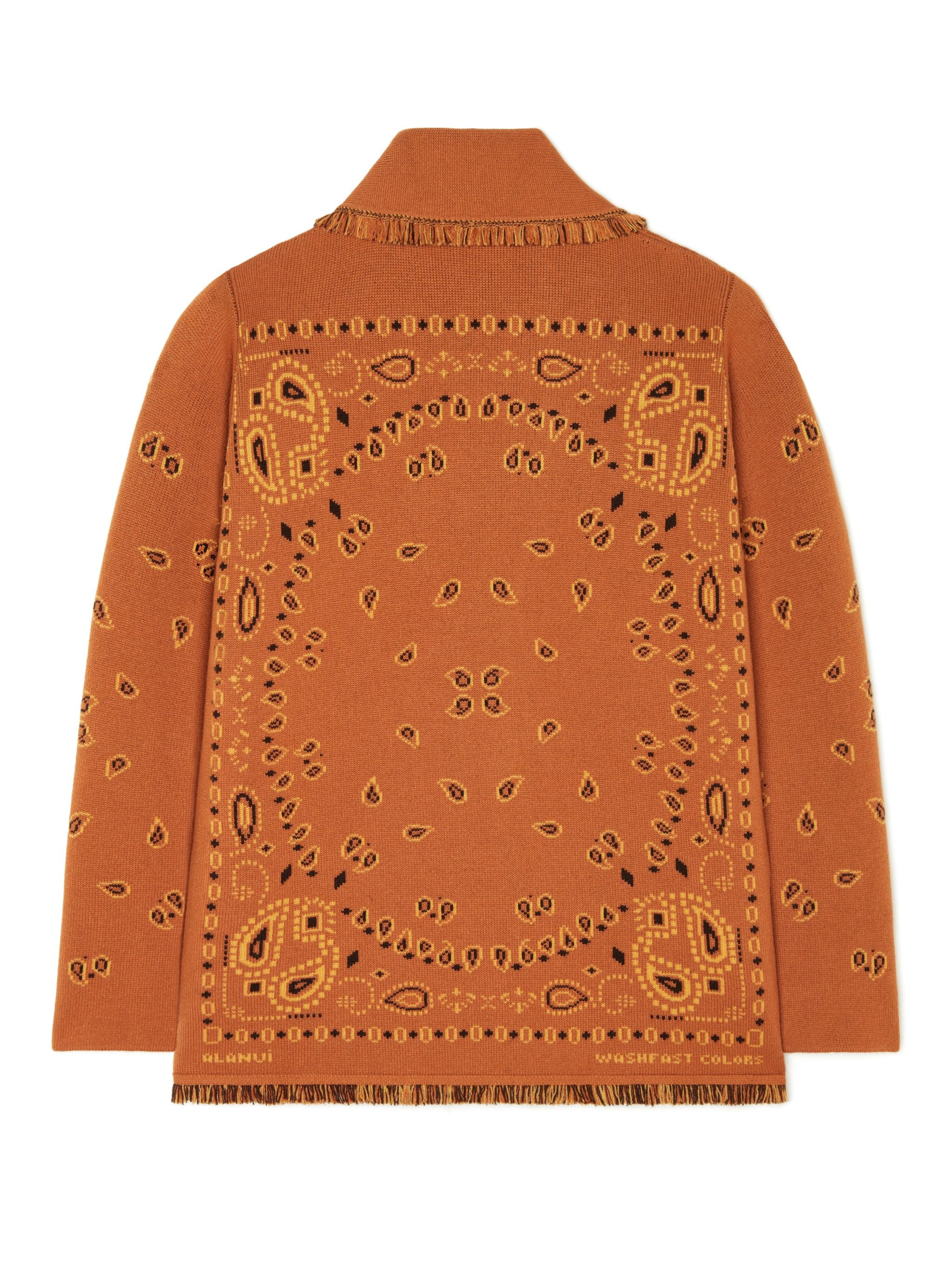 Bandana Jacquard Cardigan - 3