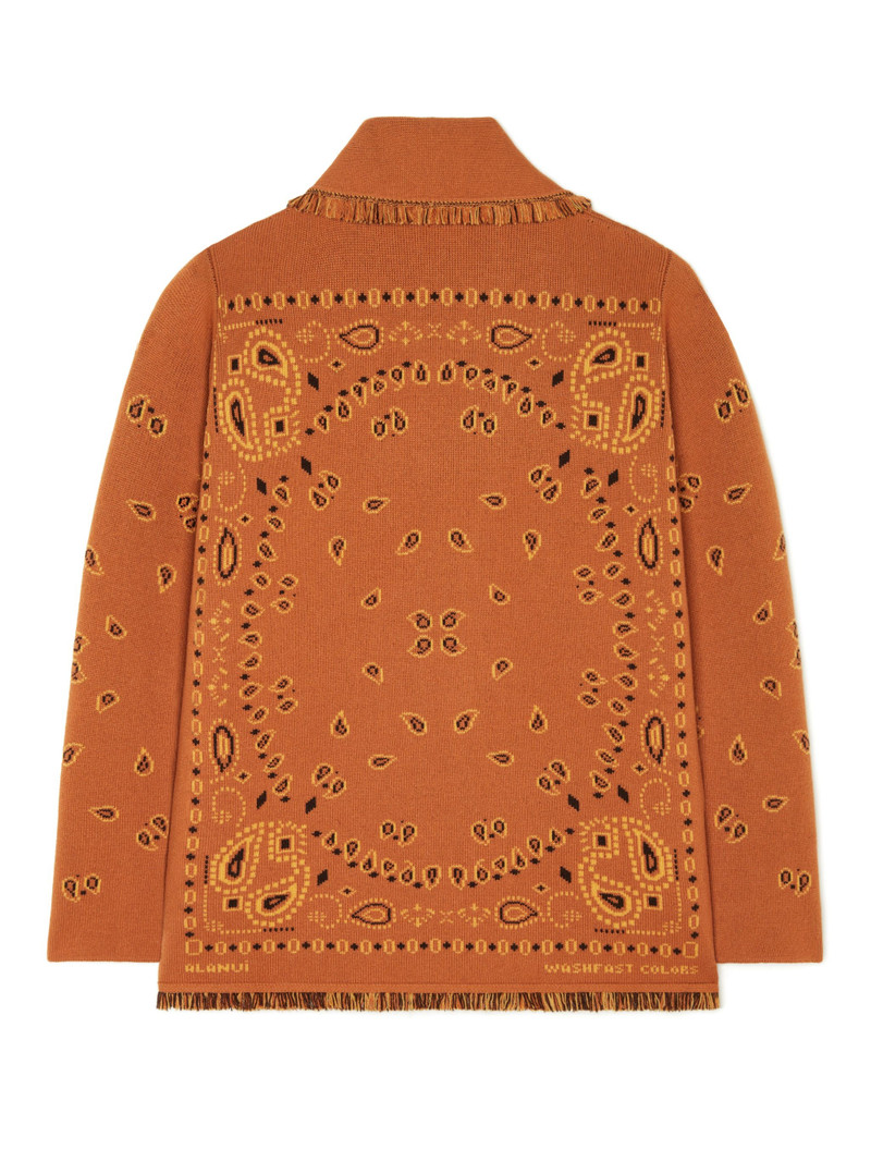 Bandana Jacquard Cardigan 3