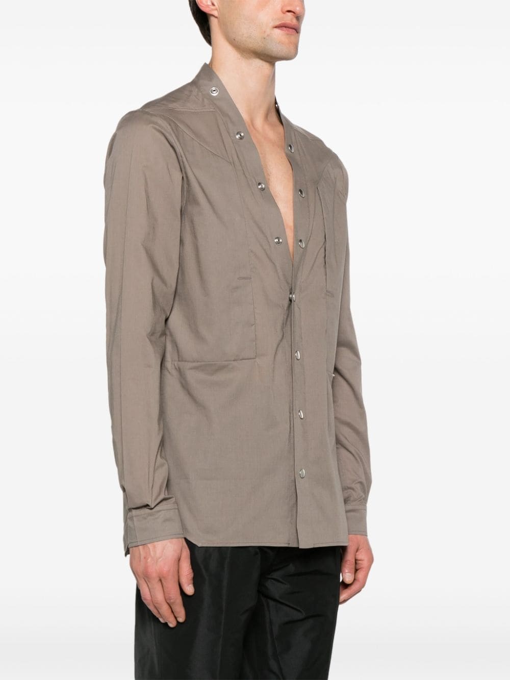 Larry Fogpocket cotton shirt - 3