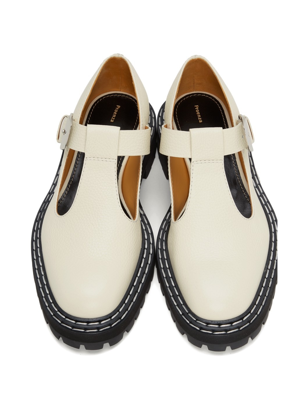 靴 PROENZA SCHOULDER Mary Jane oxfords Off-White Mary Jane Oxfords by Proenza Schouler on Sale