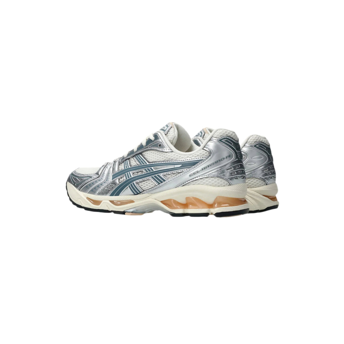 GEL-KAYANO 14 SNEAKERS (CREAM/IRONCLAD) - 4
