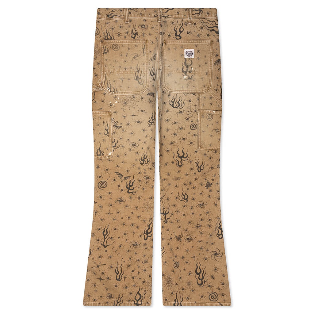 SAINT MICHAEL X DR.WOO MX6 DOUBLE KNEE PANTS - BEIGE - 2