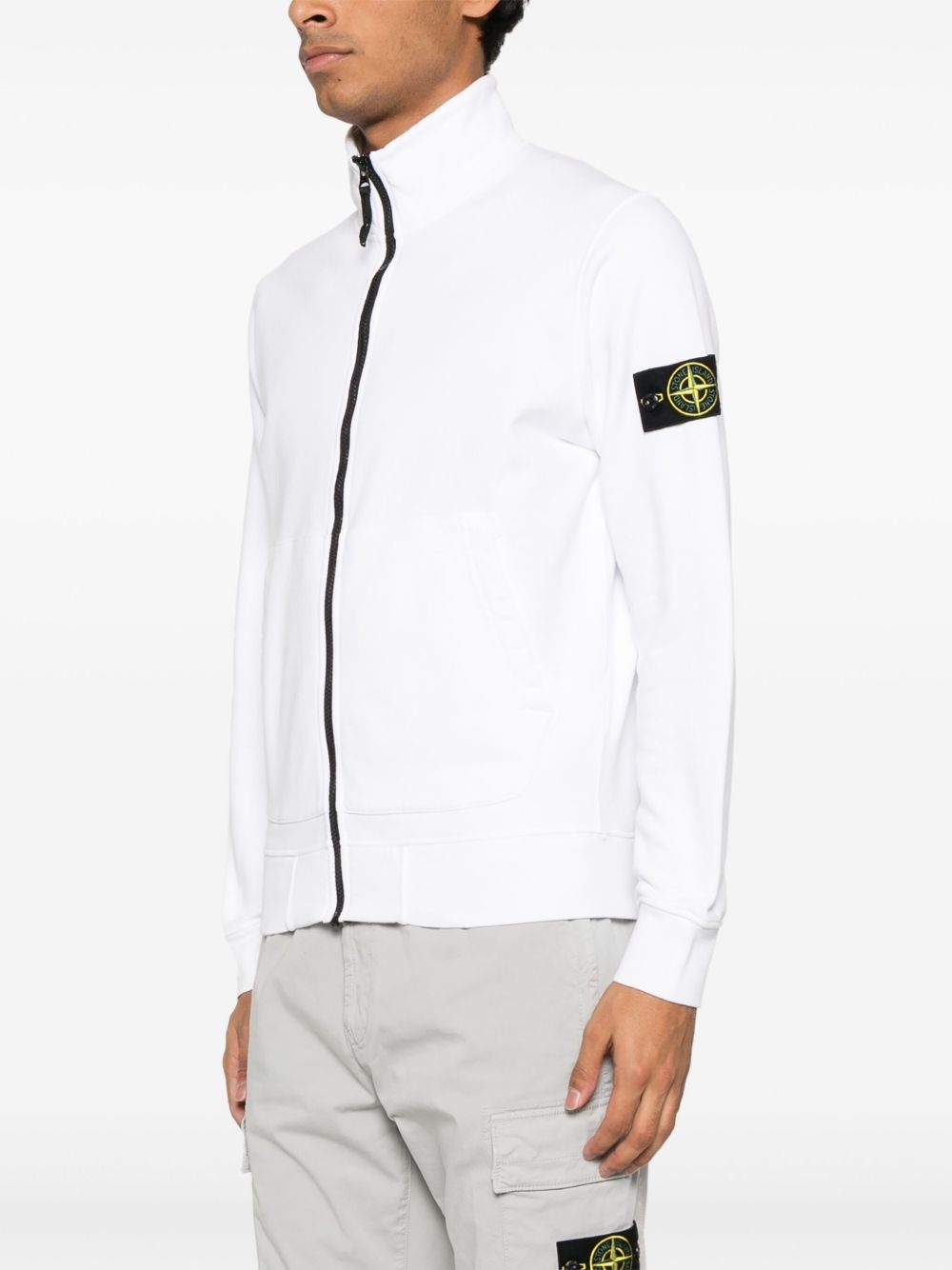 organic cotton fleece sweatshirt - 3